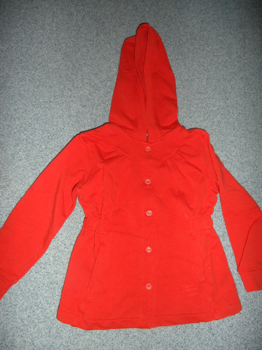 Orange Sweatjacke tailliert von MEXX