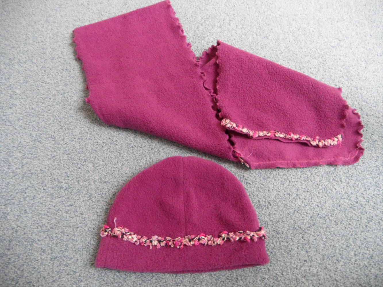 DIY Set Mütze Schal