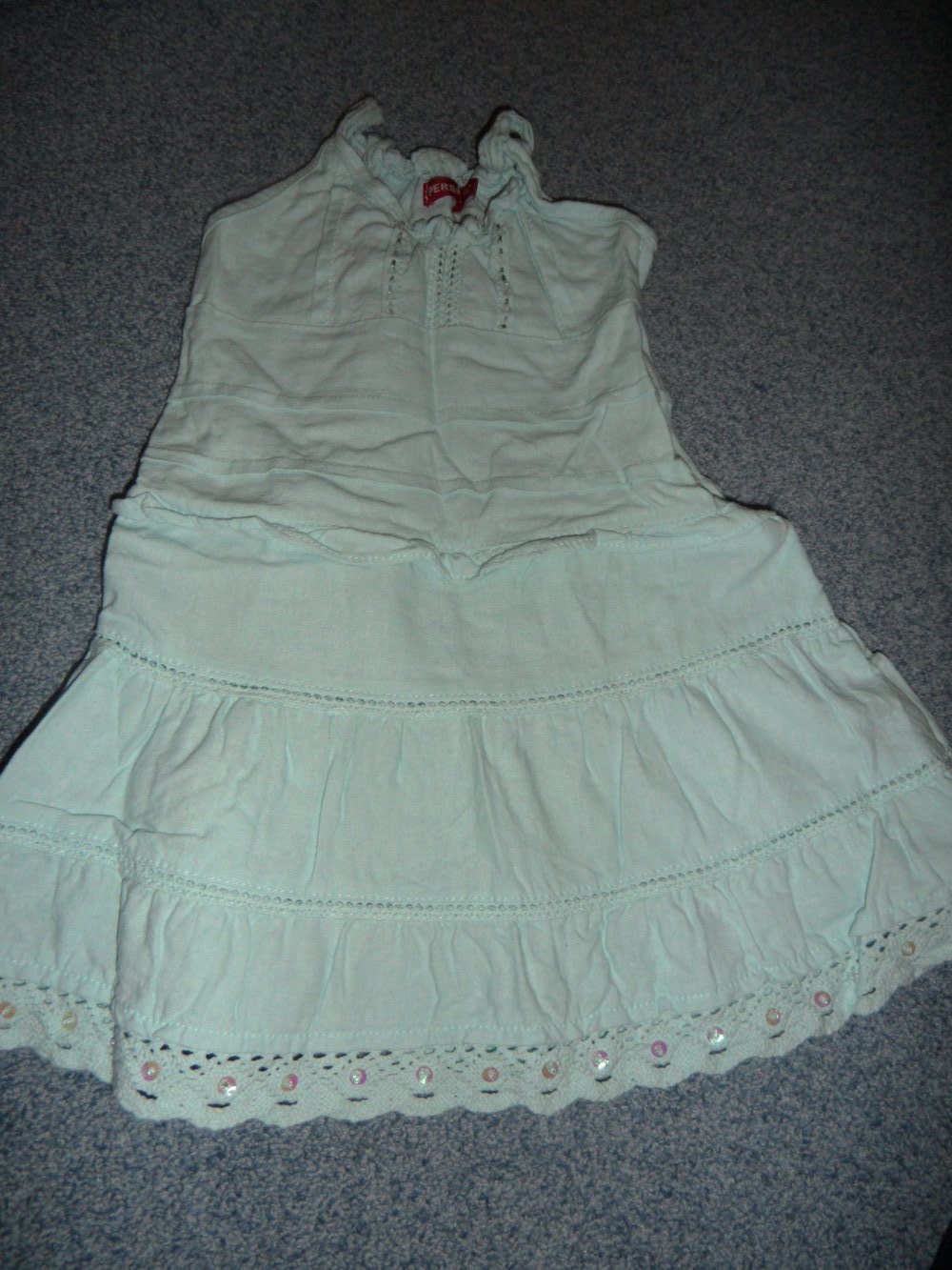 Persival wunderschönes Kleid Leinen-Viskose-Mischung Gr. 80/86/92