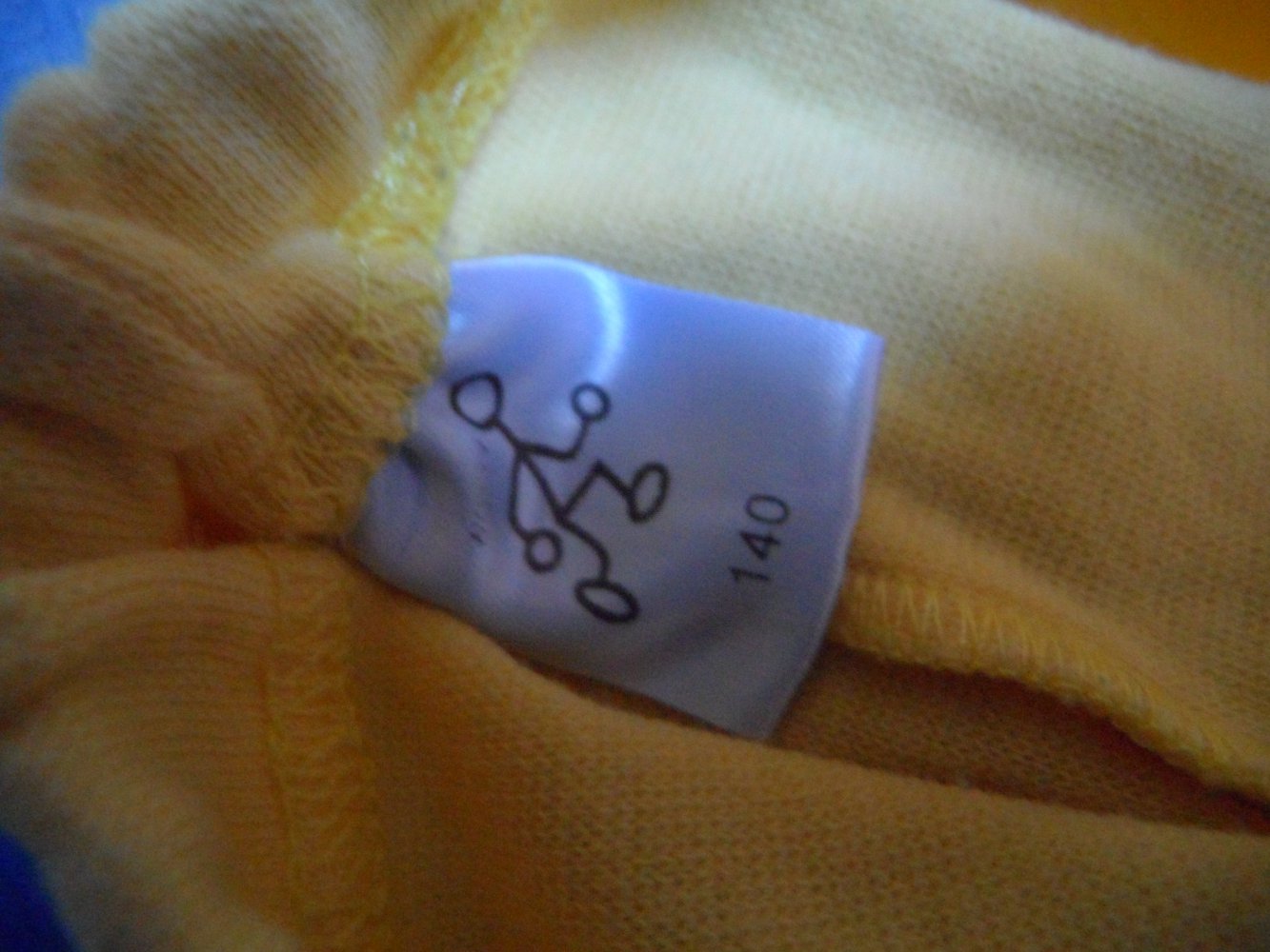 Capri-Leggings gelb 140