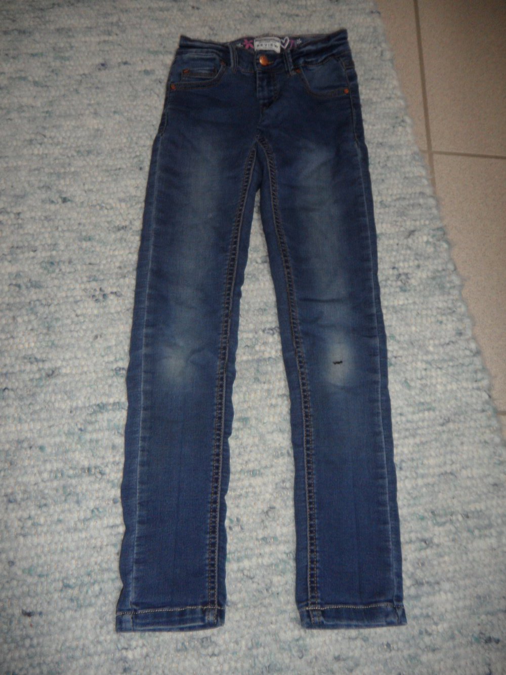 Review kids Jeans slim skinny fit leg 140