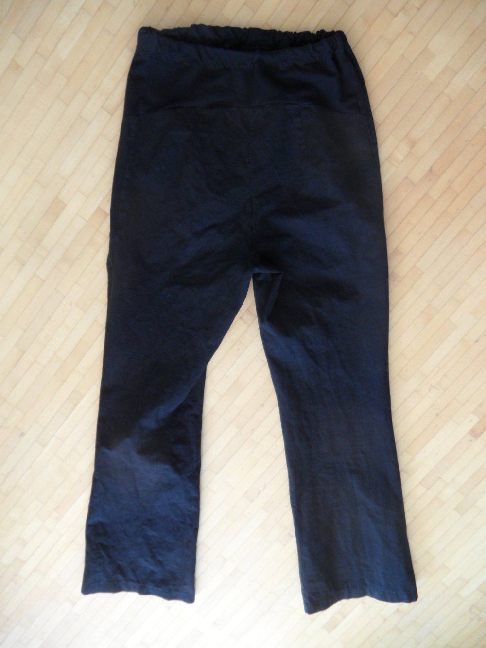 DIY Umstandshose Schwangerschaft schwarz Gr. S
