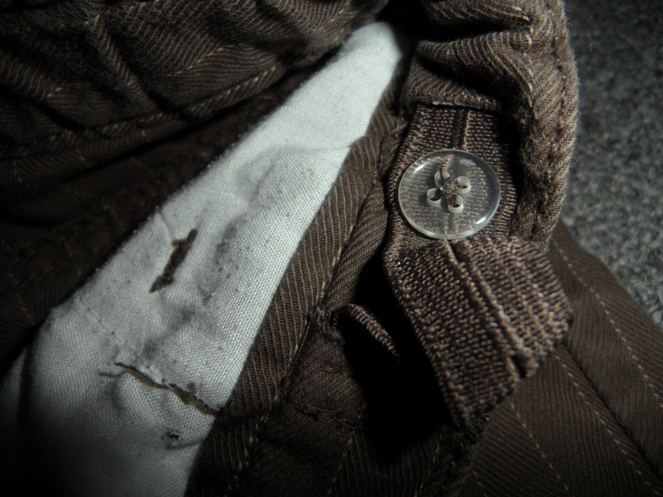 Vertbaudet Nadelstreifenhose Anzughose Hose 98/104