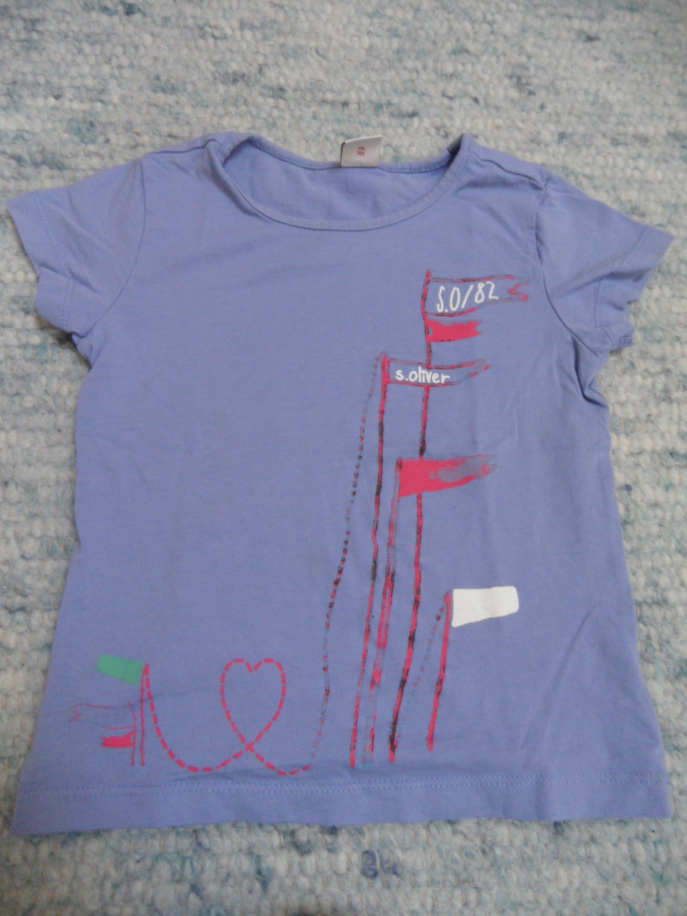 s.Oliver schönes T-Shirt maritim 116/122