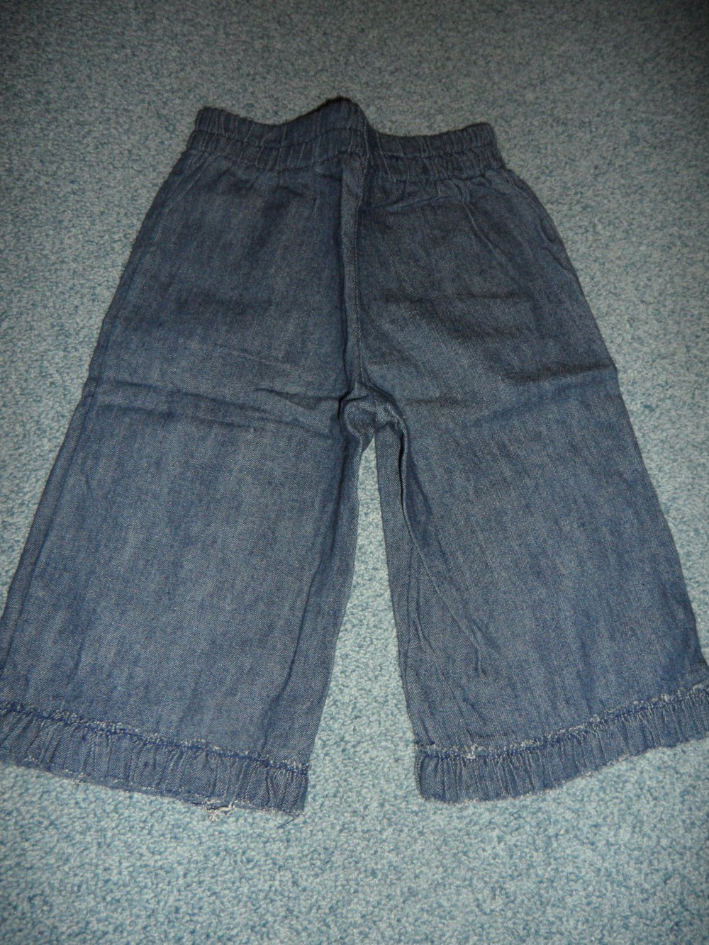 DIY Jeans Hose Mädchen Sommerjeans Gr. ca. 68/74