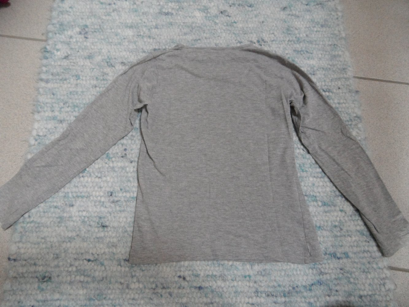 Review cooles Langarmshirt mit Flagge 128/134