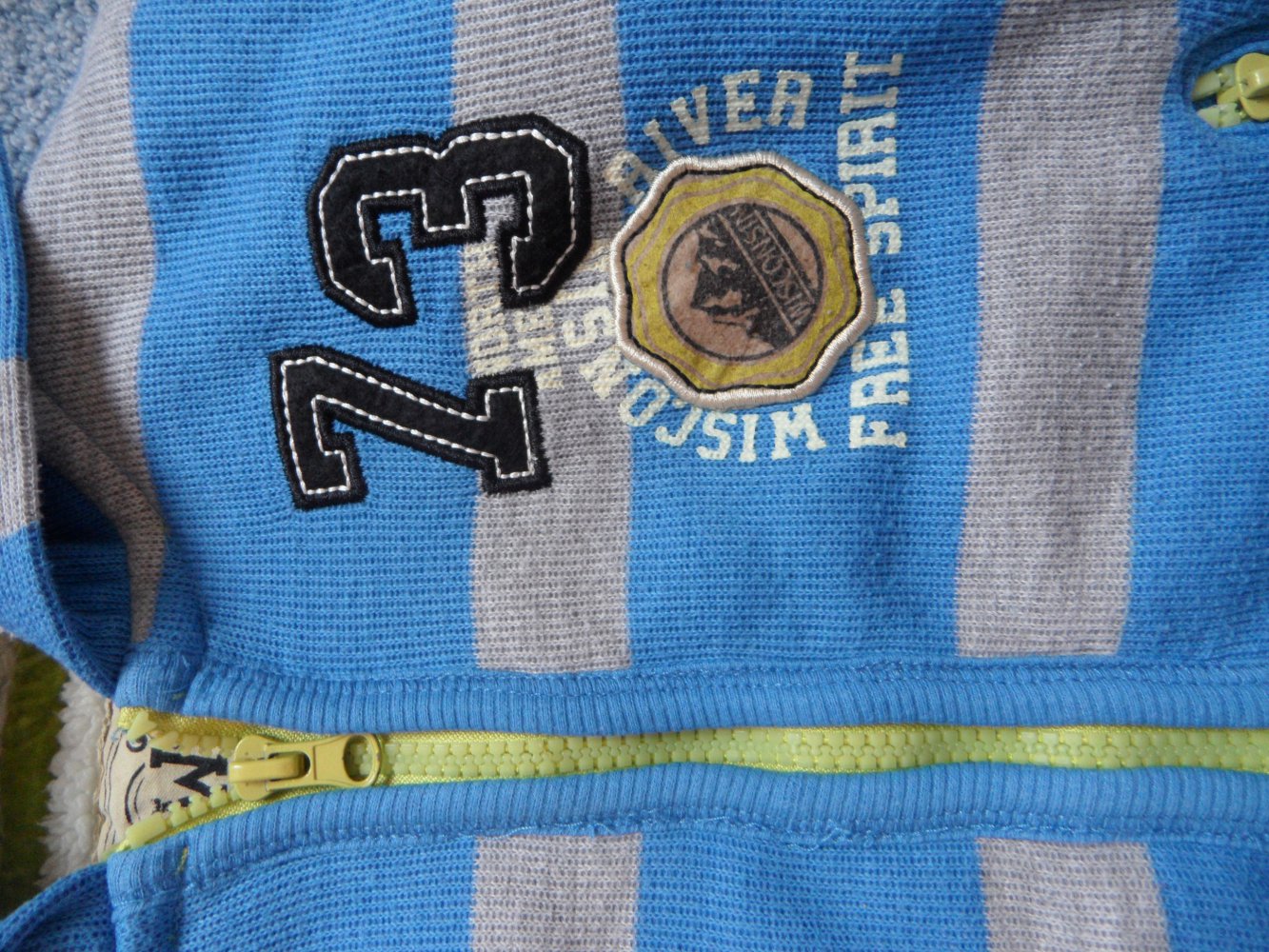 Kanz tolle Kuscheljacke Strickjacke Teddyfutter 104