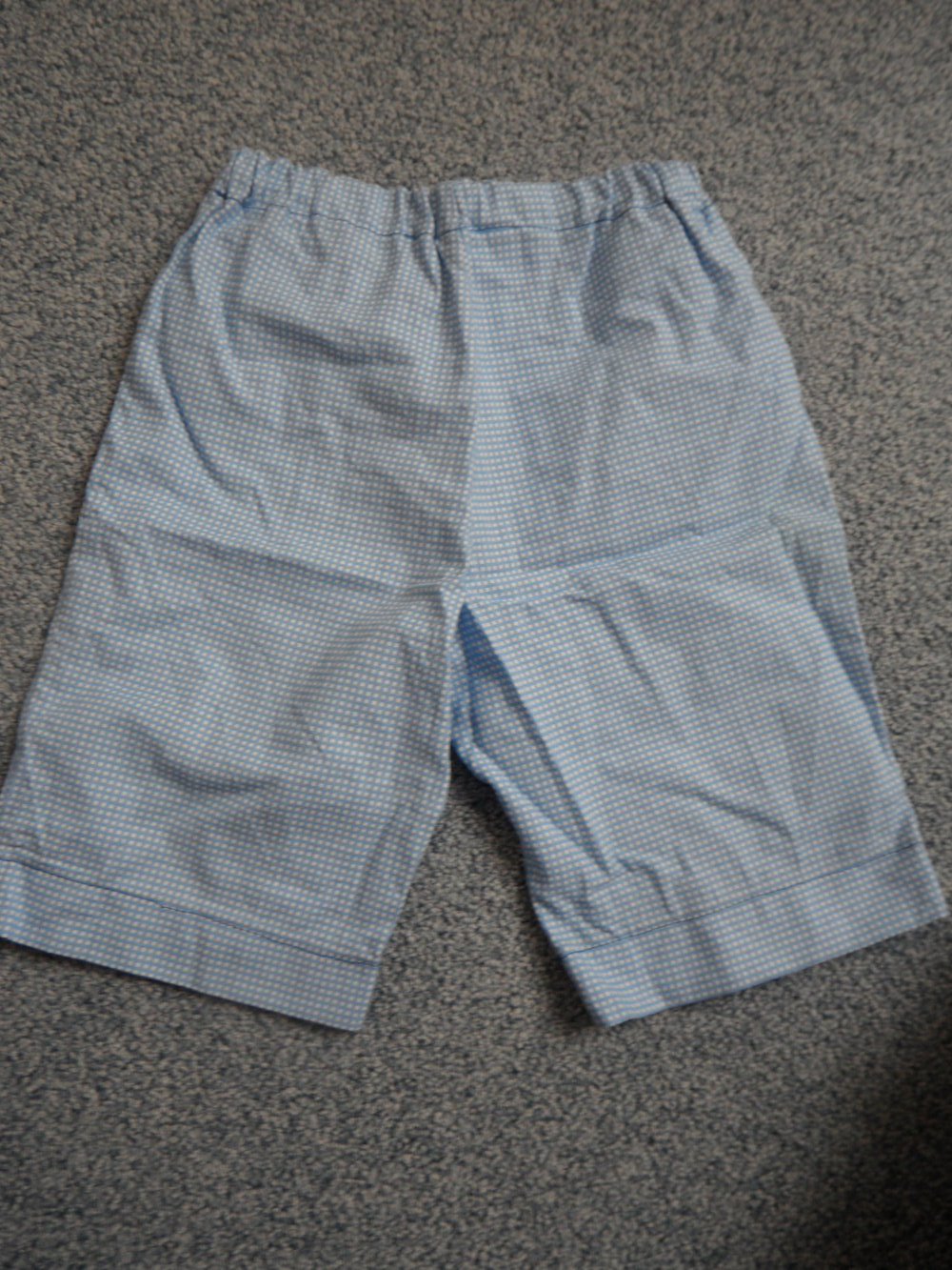 Sommerhose Vichy-Karo DIY unisex