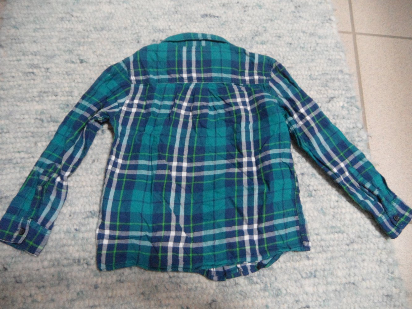 H&M dünnes Flanellhemd 110/116
