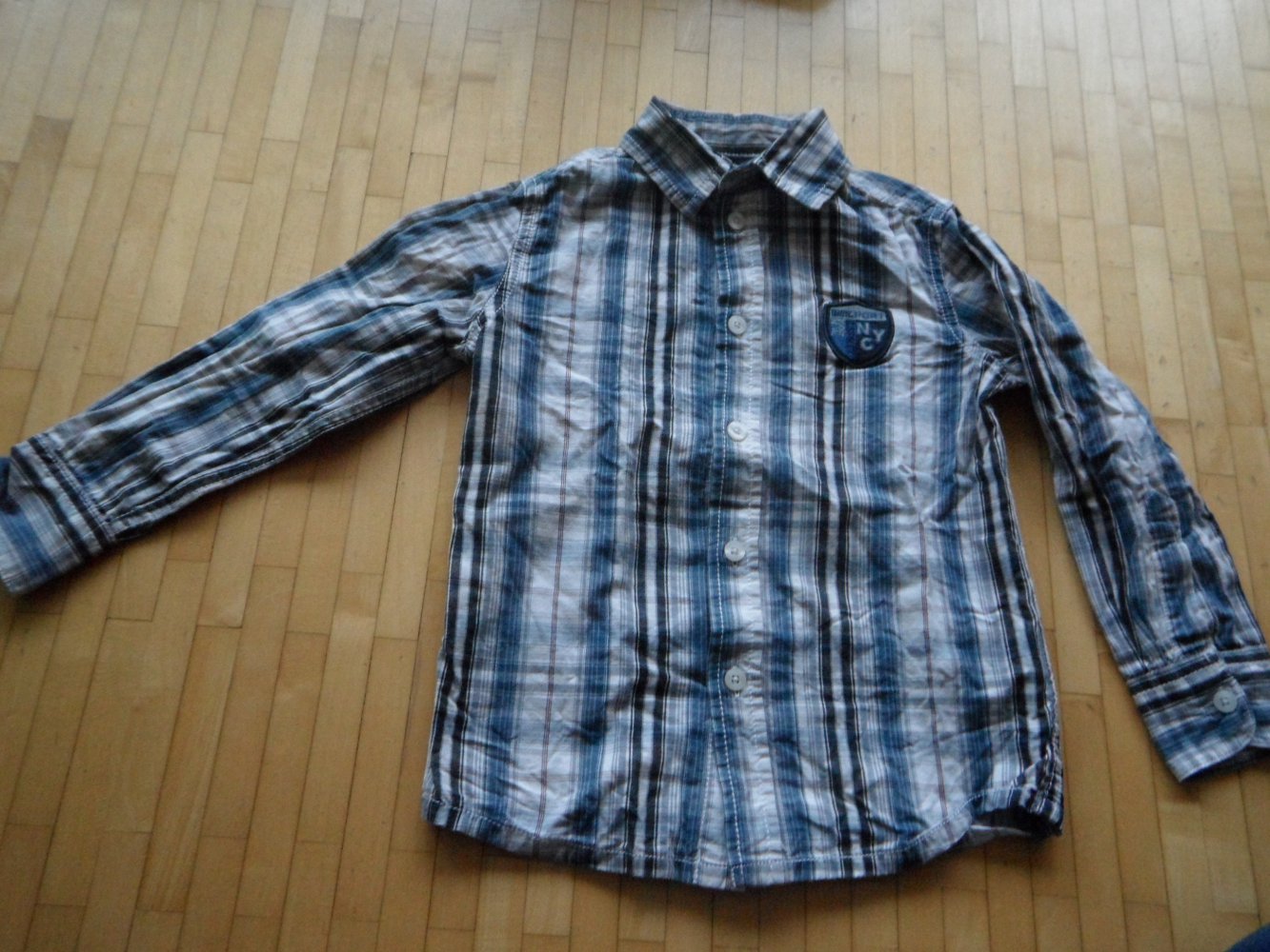 Esprit kariertes Hemd 104/110 Karo