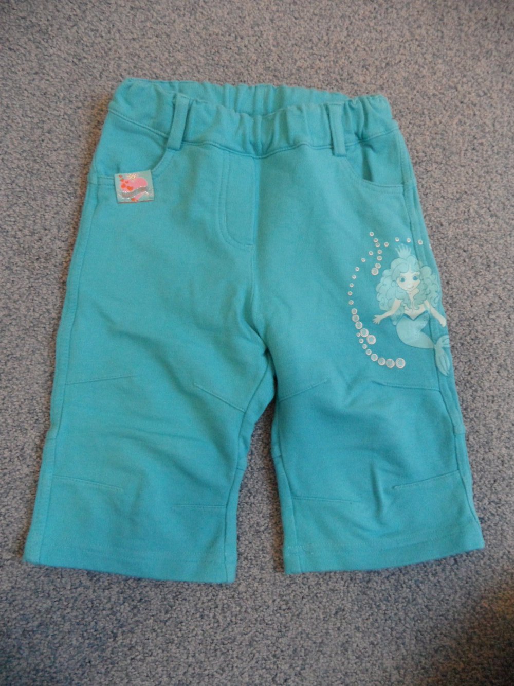 tolle Sweathose mit Nixe Meerjungfrau 3/4 Hose Caprihose von Lindex