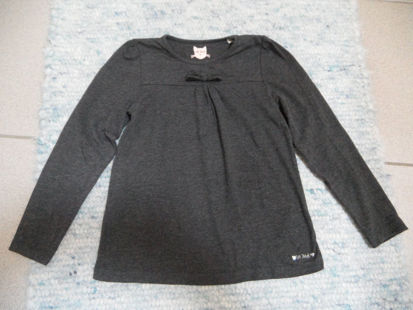 Tom Tailor Langarmshirt grau 128/134