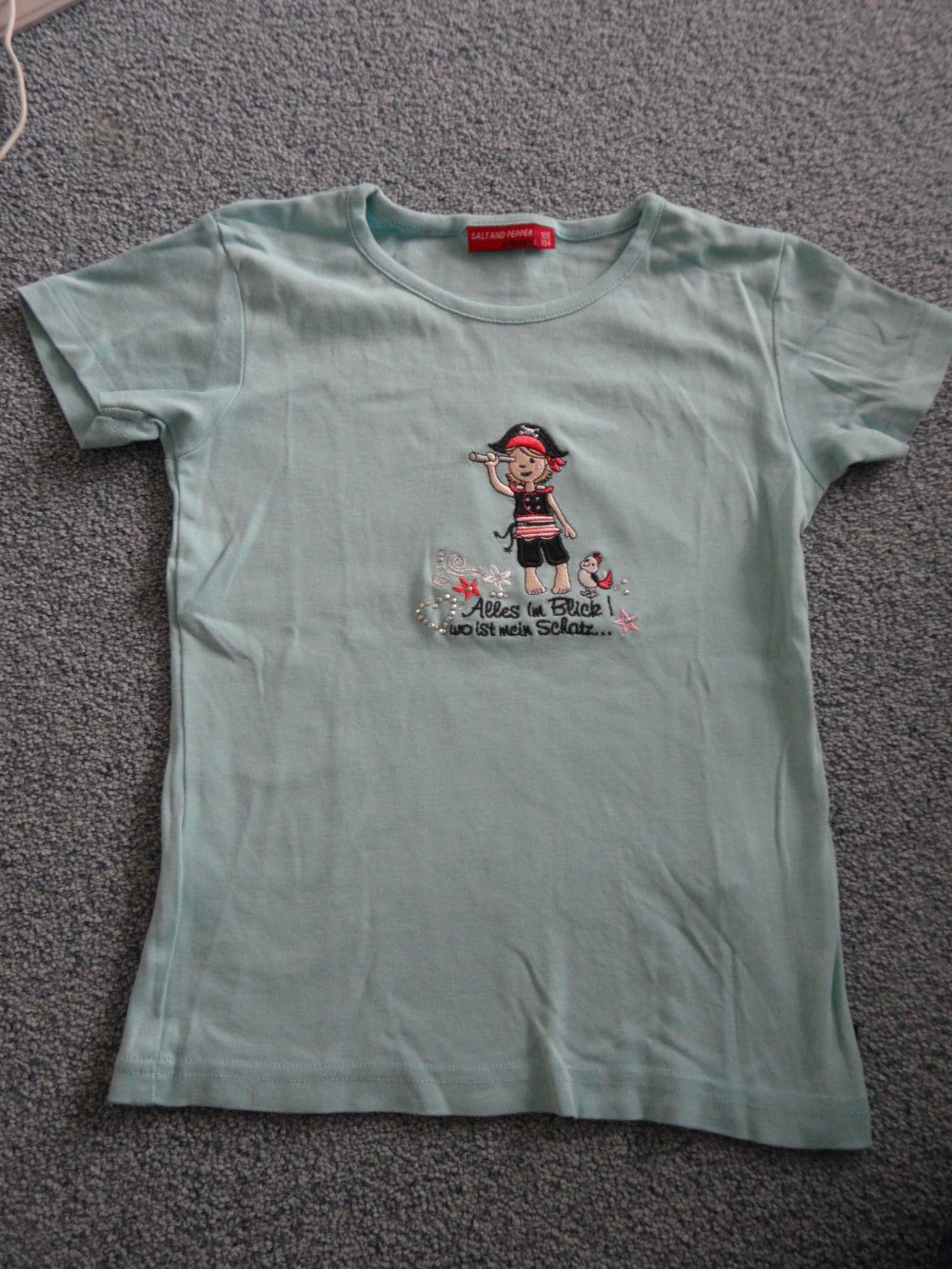 Salt and Pepper Seeräuberin Piratin T-Shirt 122/128