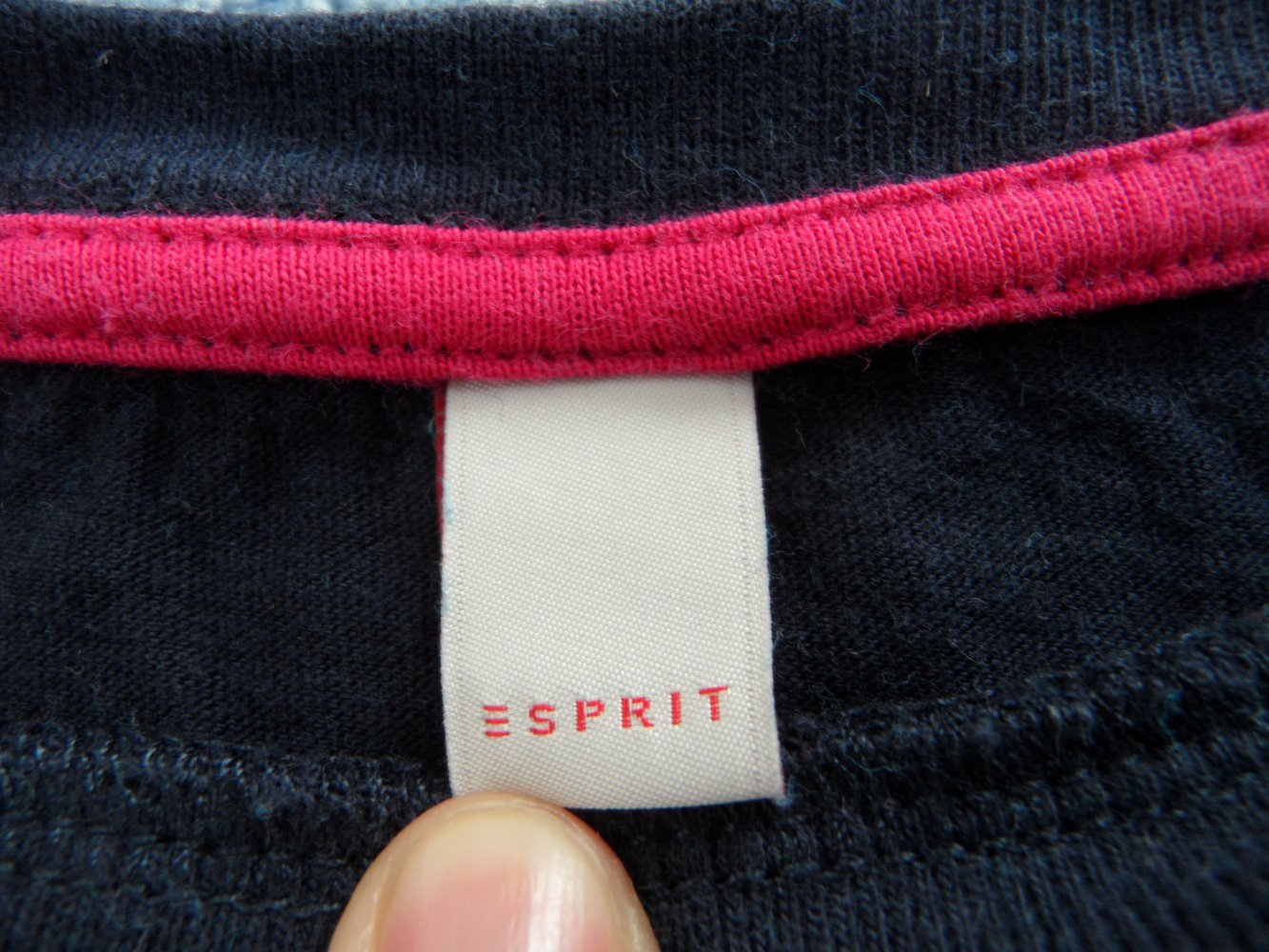 Esprit Langarmshirt 128/134 Spruch