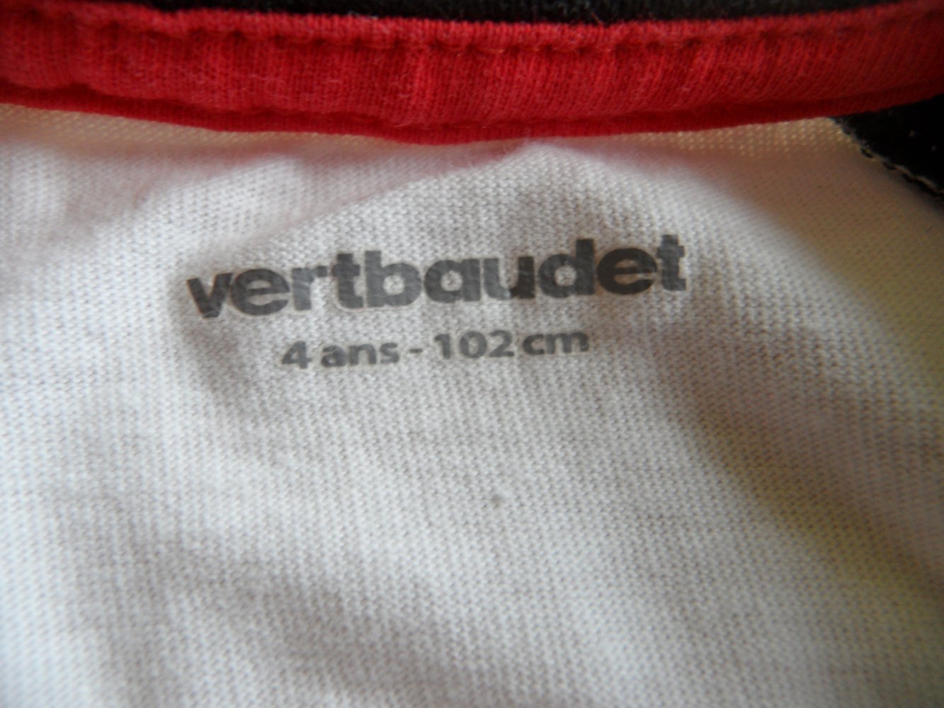Vertbaudet Fußball T-Shirt Gr. 98/104