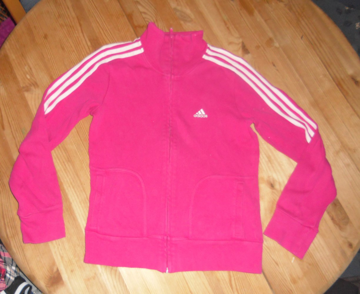 Adidas - tolle pinke Sweatjacke Gr.38, ab 164