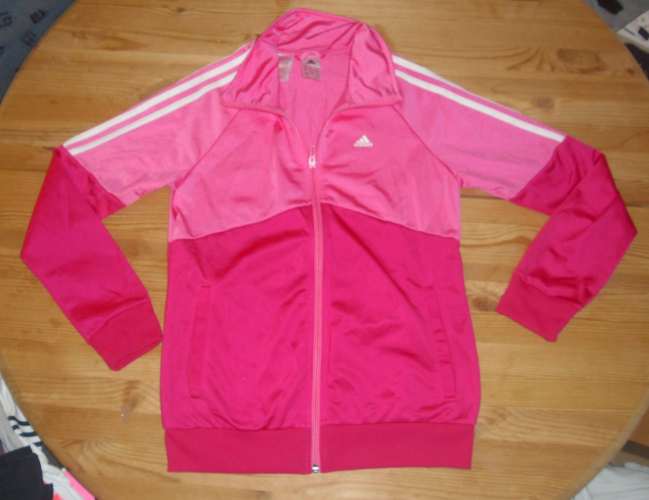 Adidas-tolle,pinke Jacke Gr.14-15y ca 170cm