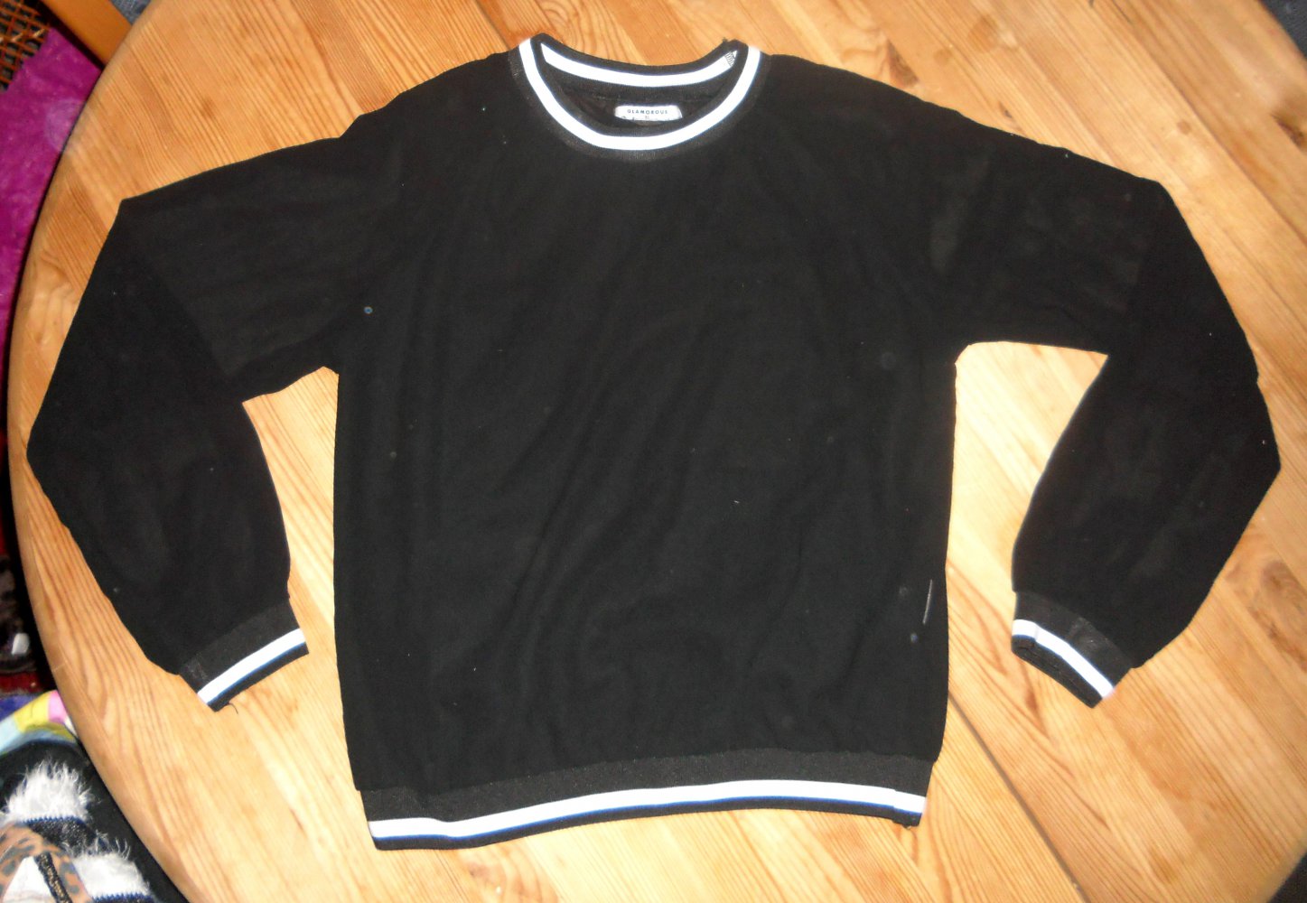 Glamoures- tolle, transparente Bluse GrXS ab 158