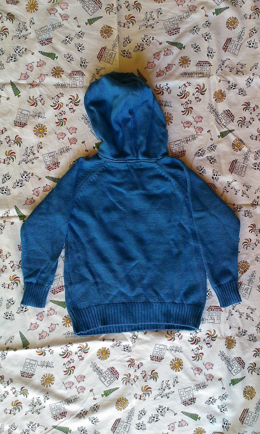 blauer Pullover Gr. 110