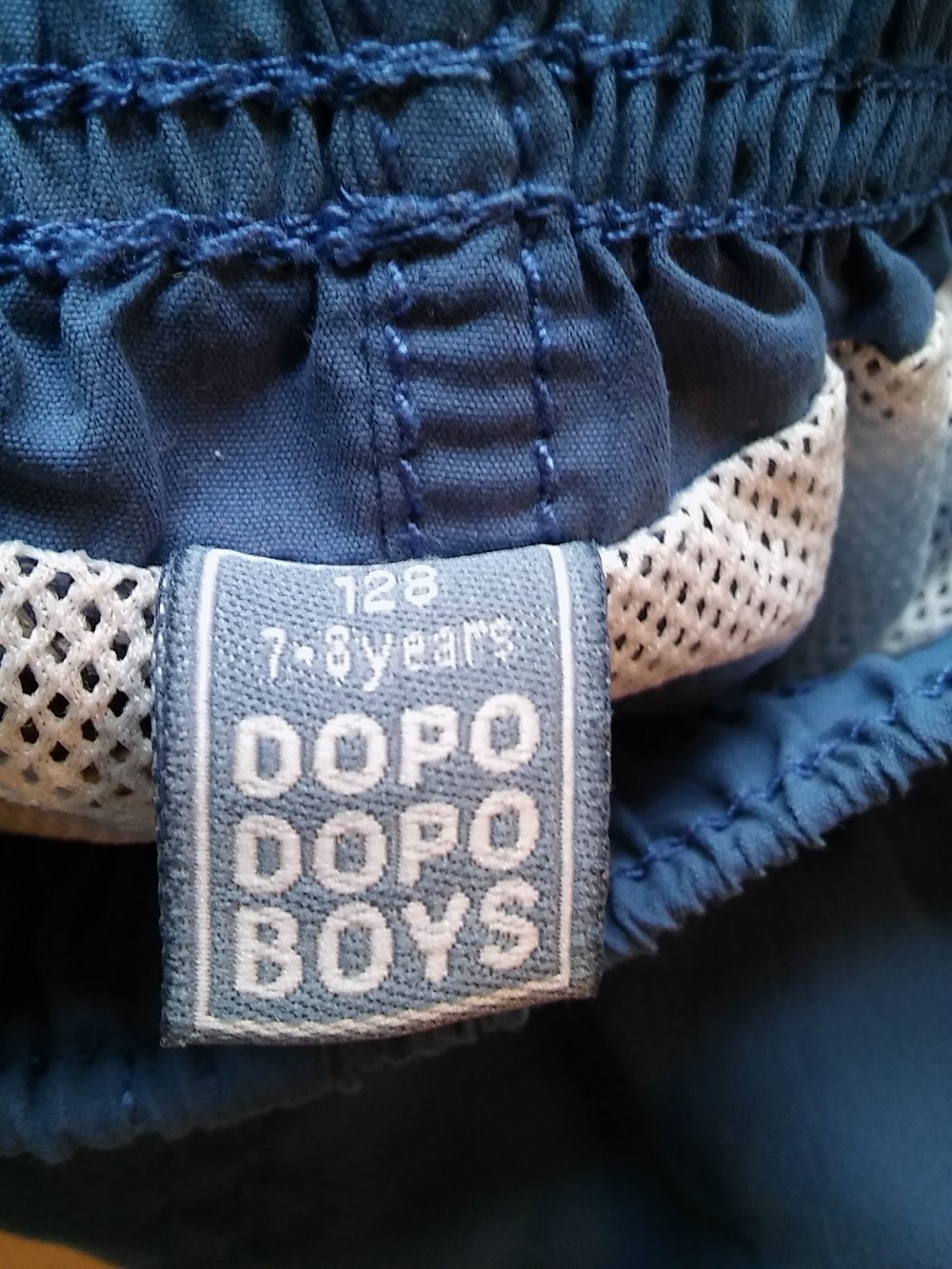 blaue Badehose Gr. 128