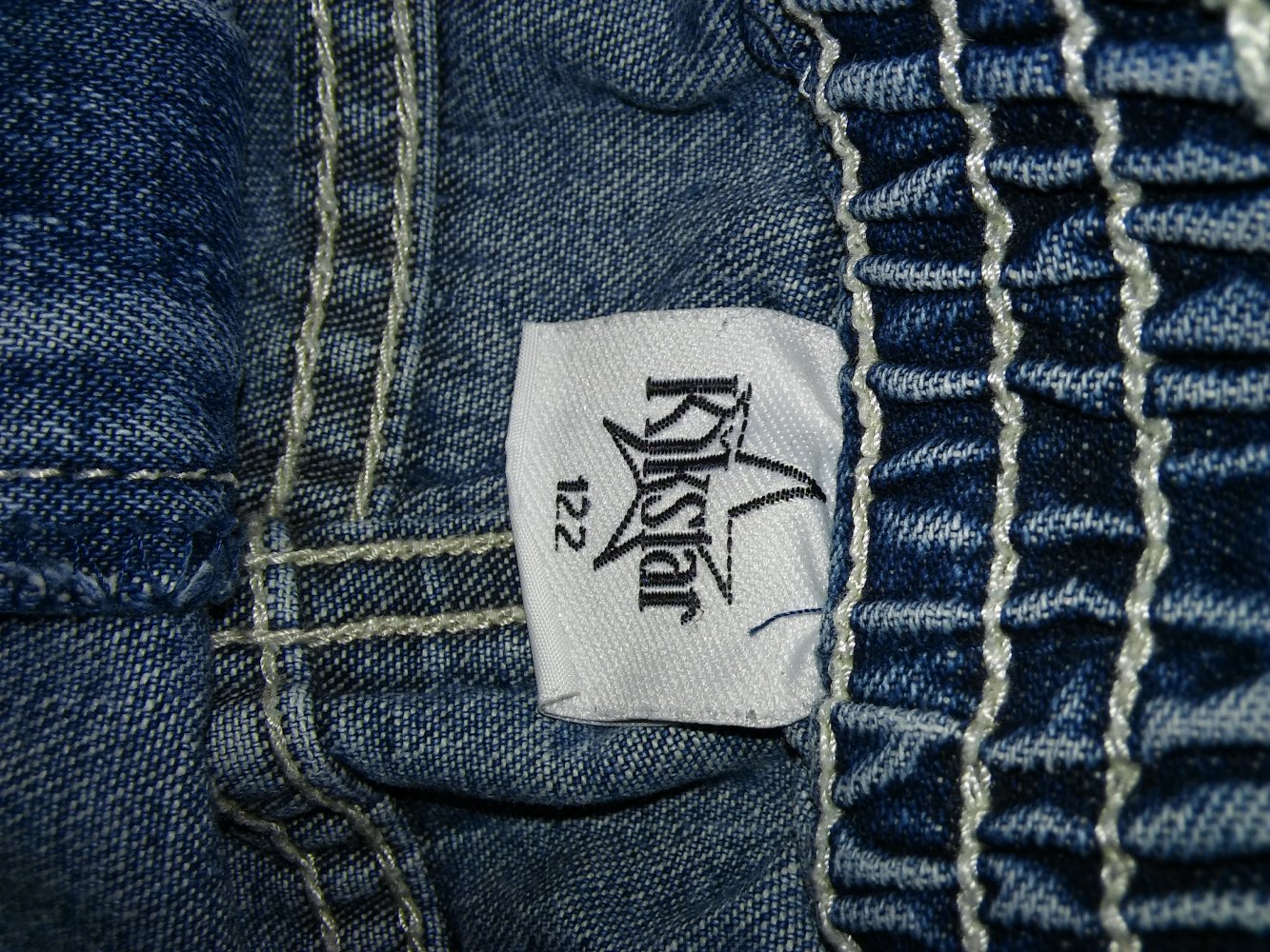 Jeans mit Flicken Gr. 122