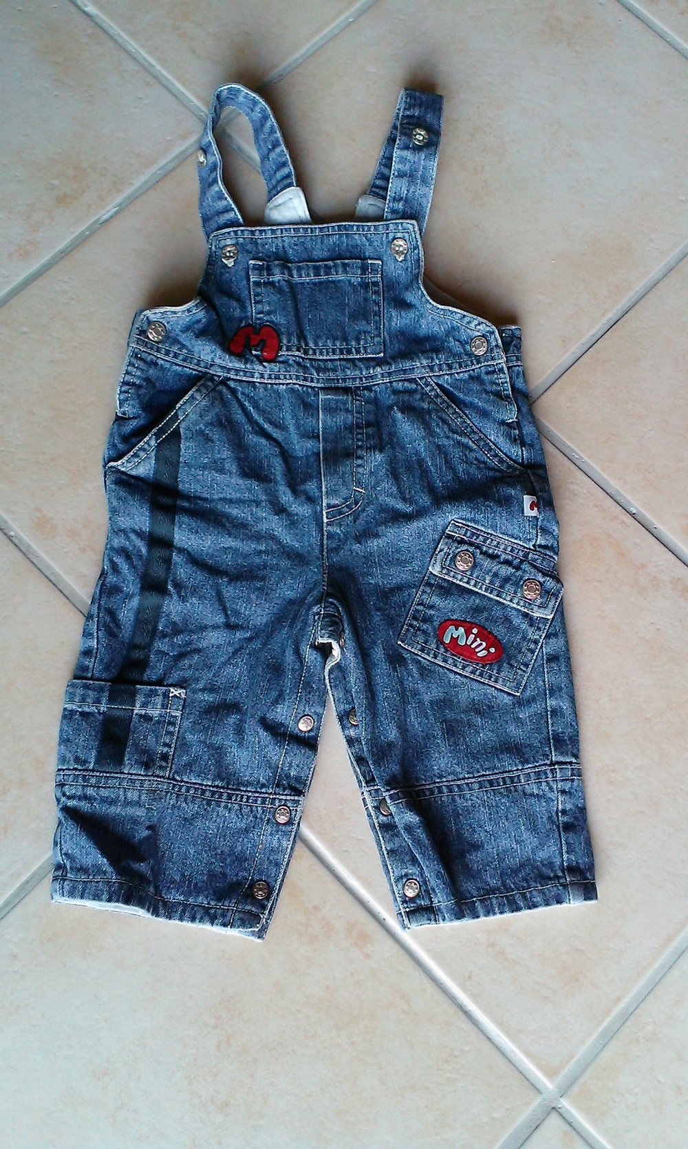 Latzjeans Gr. 74 