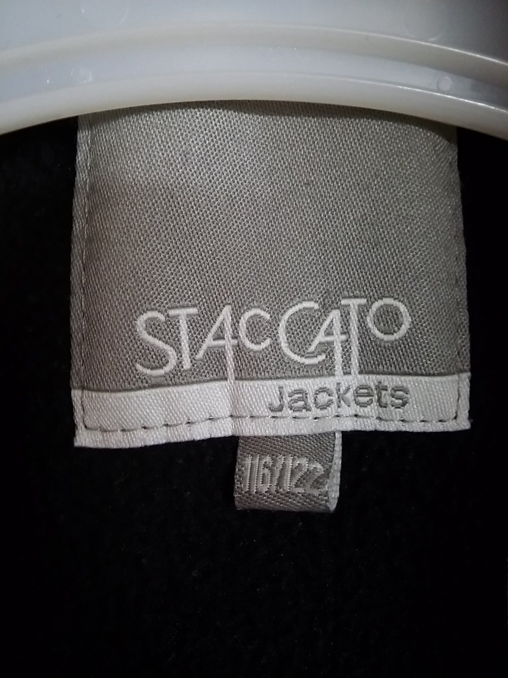 Winterjacke Gr. 116 dunkelblau