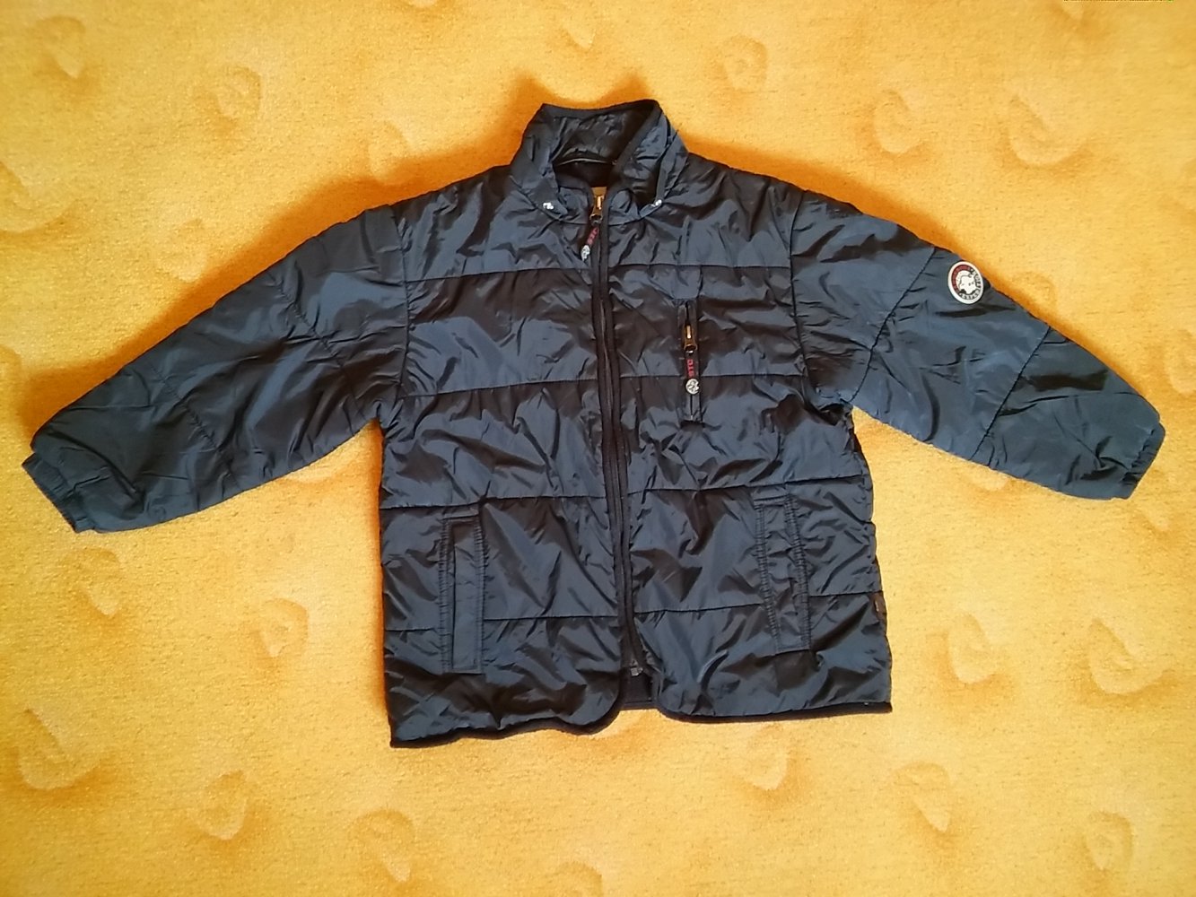 Winterjacke Gr. 116 dunkelblau
