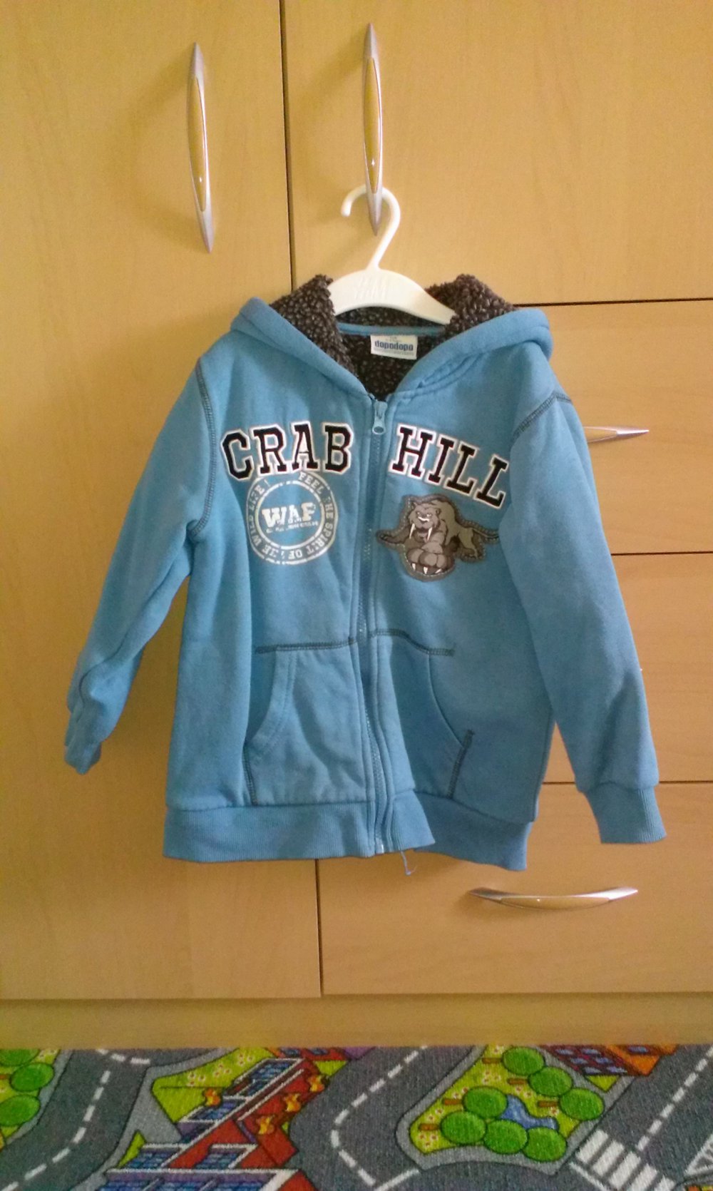 Outdoor-Sweatjacke Gr. 116