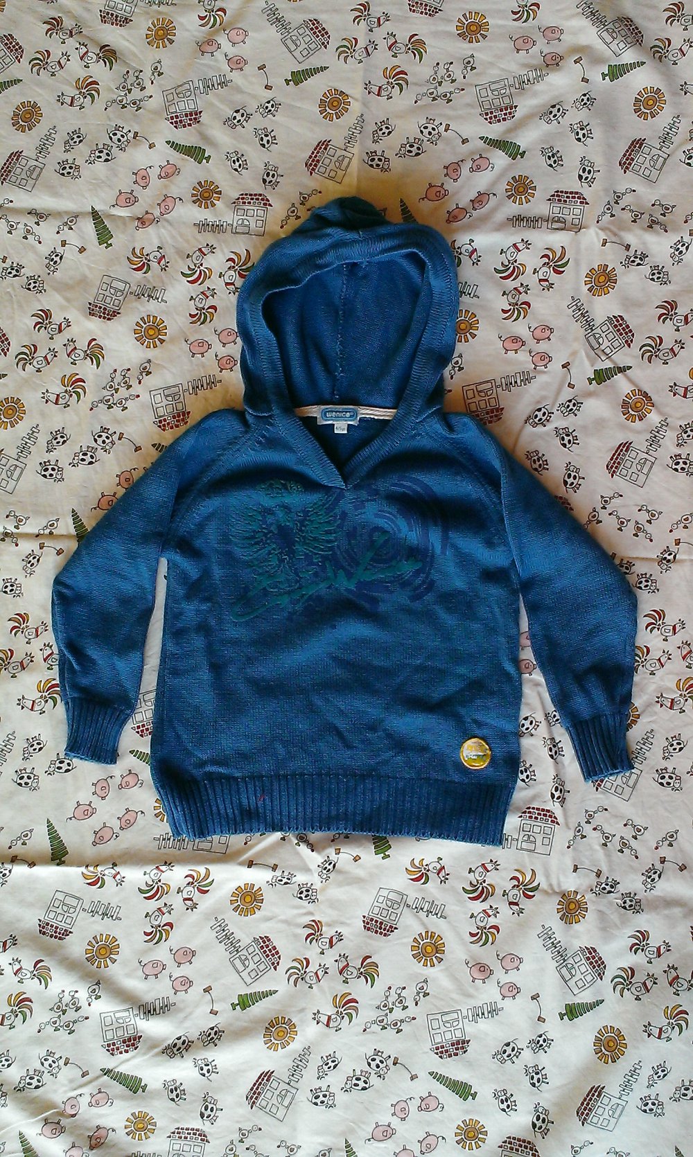 blauer Pullover Gr. 110