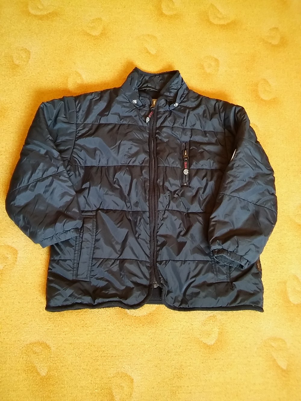 Winterjacke Gr. 116 dunkelblau