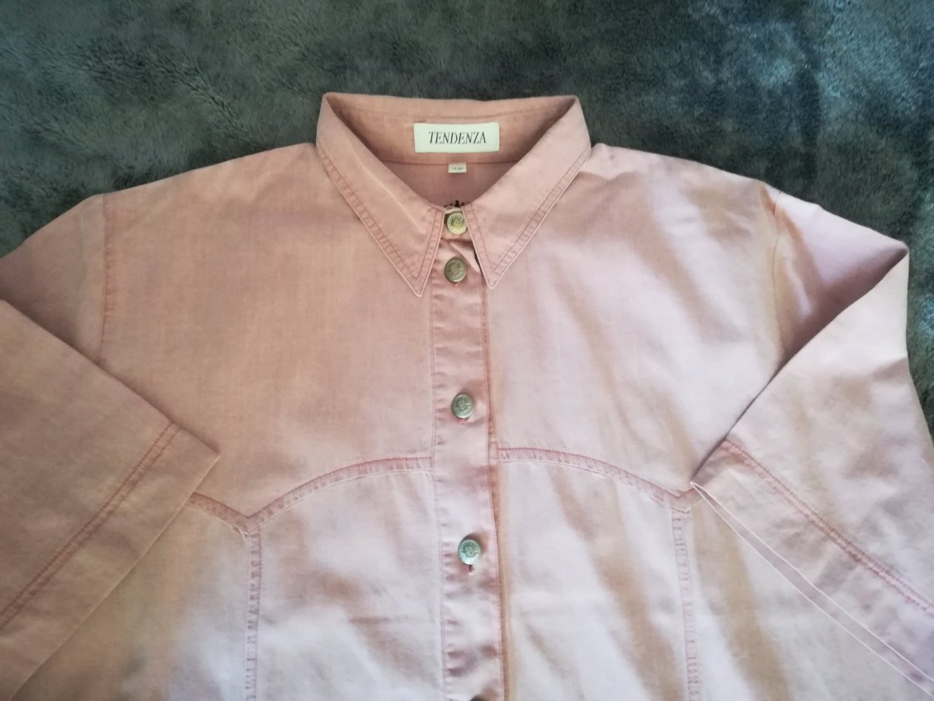 Sehr schöne Kurzarmbluse von Tendenza Gr. 42 