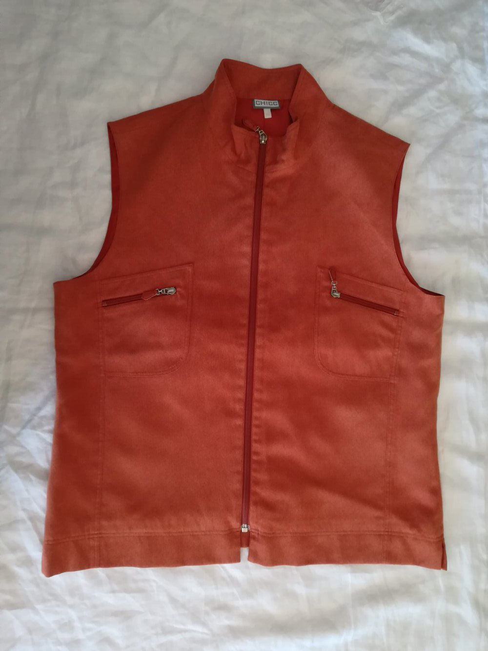 Weste in orange von Chicc Gr. 42 