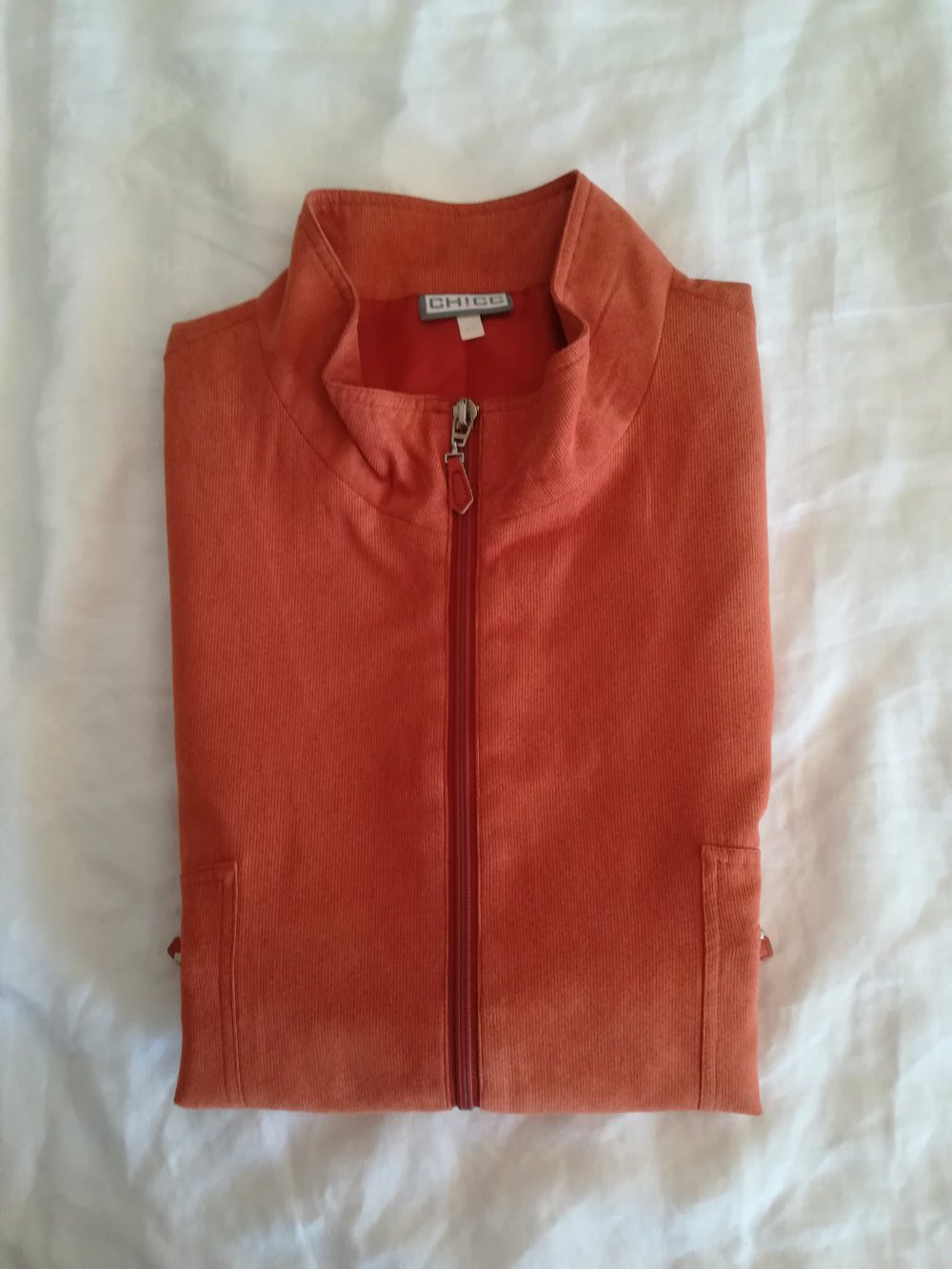 Weste in orange von Chicc Gr. 42 