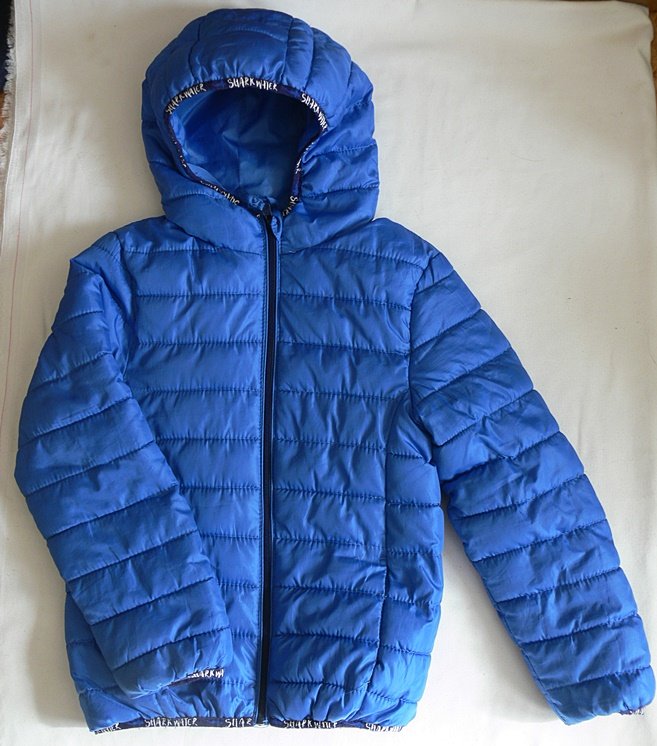 3 Herbst-/Winterjacken - 2 Steppjacken, 1 Fleecejacke - 128