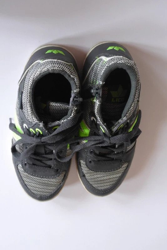 Lico Schuhe dunkelgrau grün Gr.31