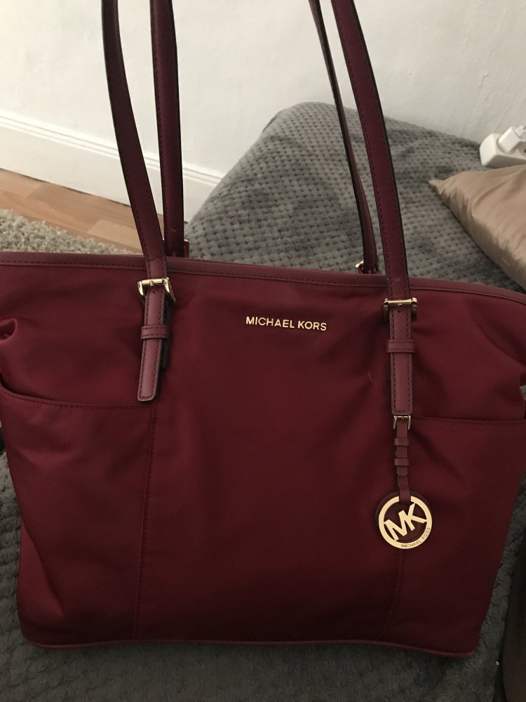 michael kors tasche bordeaux