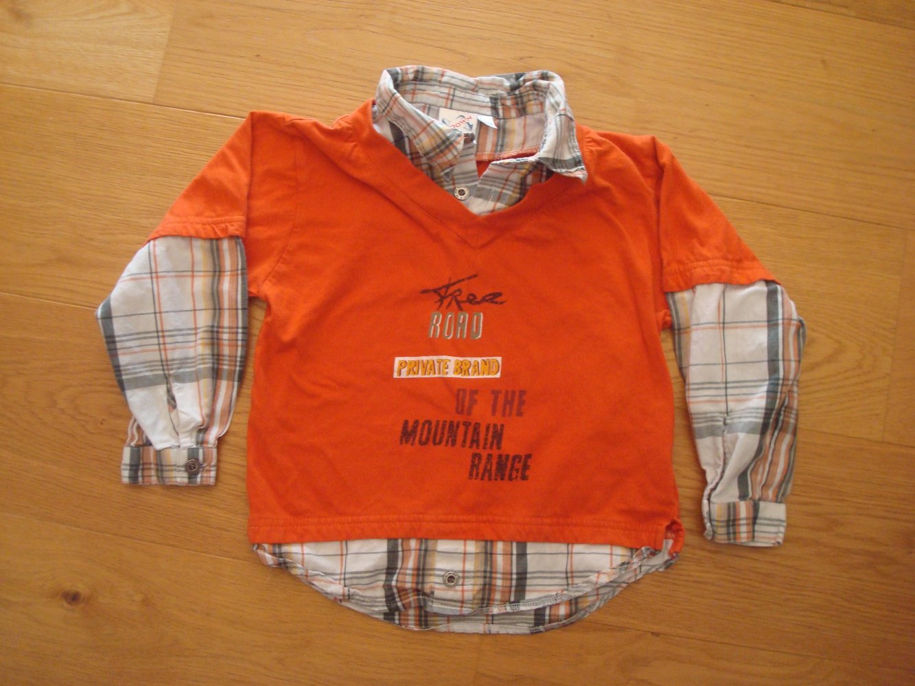 Shirt, Hemd, Langarmshirt im Lagenlook