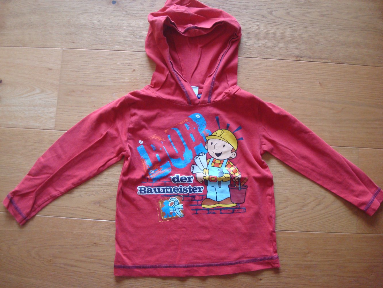 Kapuzenpullover, Hoodie, Langarmshirt Bob der Baumeister