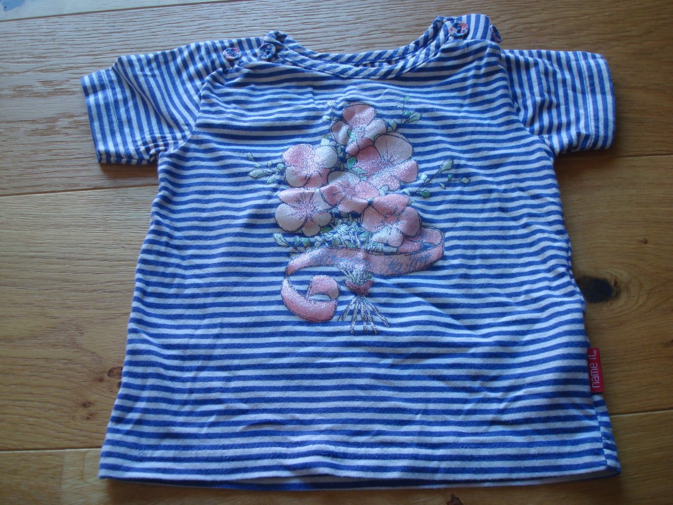 Shirt, T-Shirt, Glitzershirt Gr. 80 von Name It