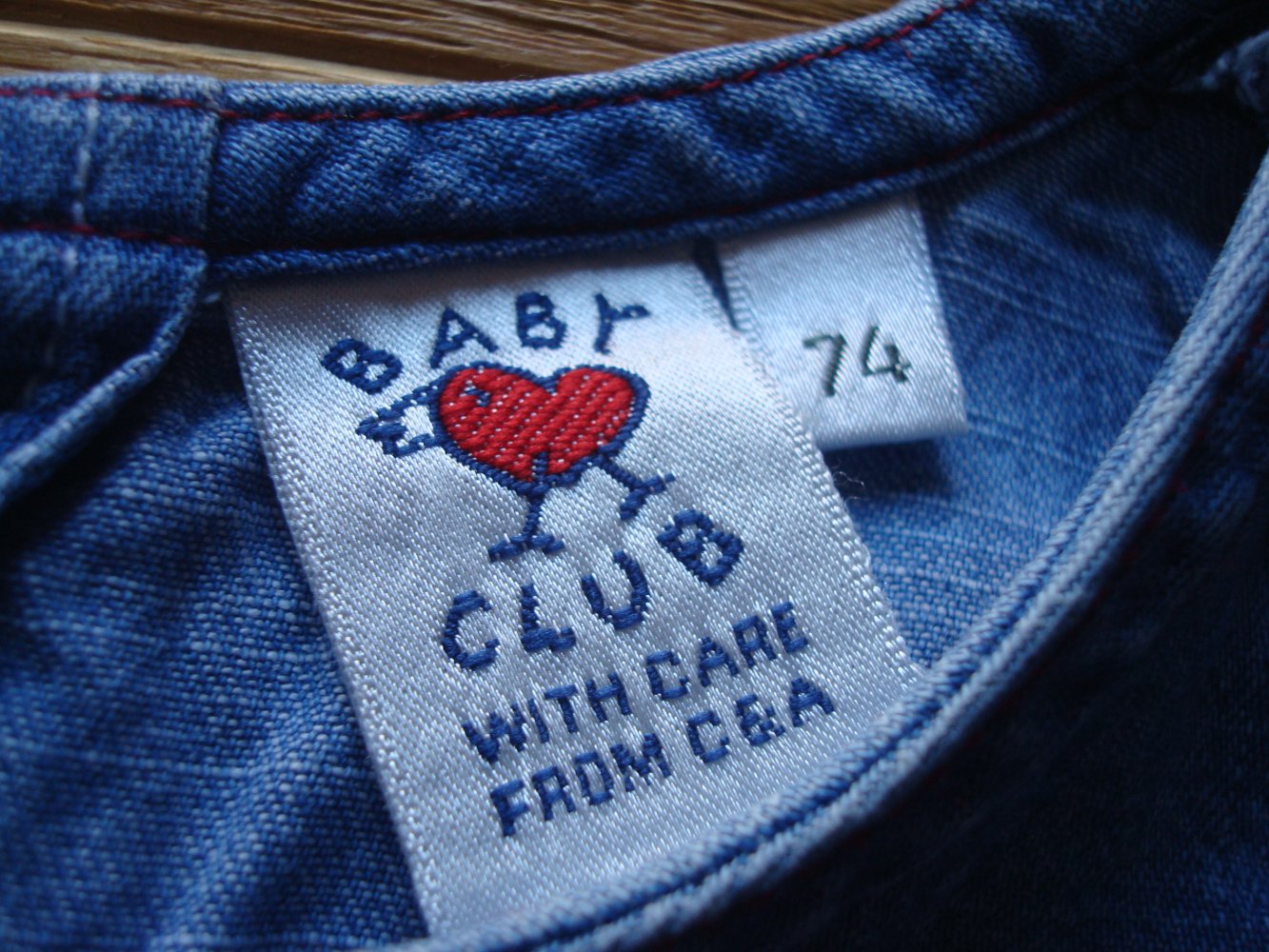 Kleid, Jeanskleid Gr. 74