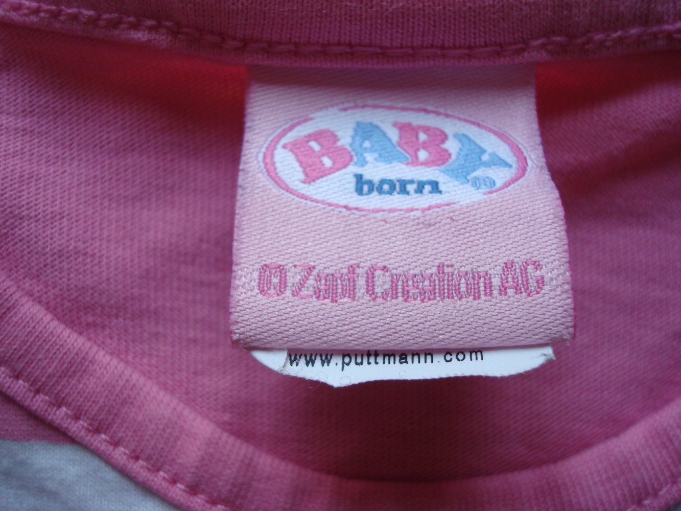 Shirt, T-Shirt Baby Born mit Glitzer