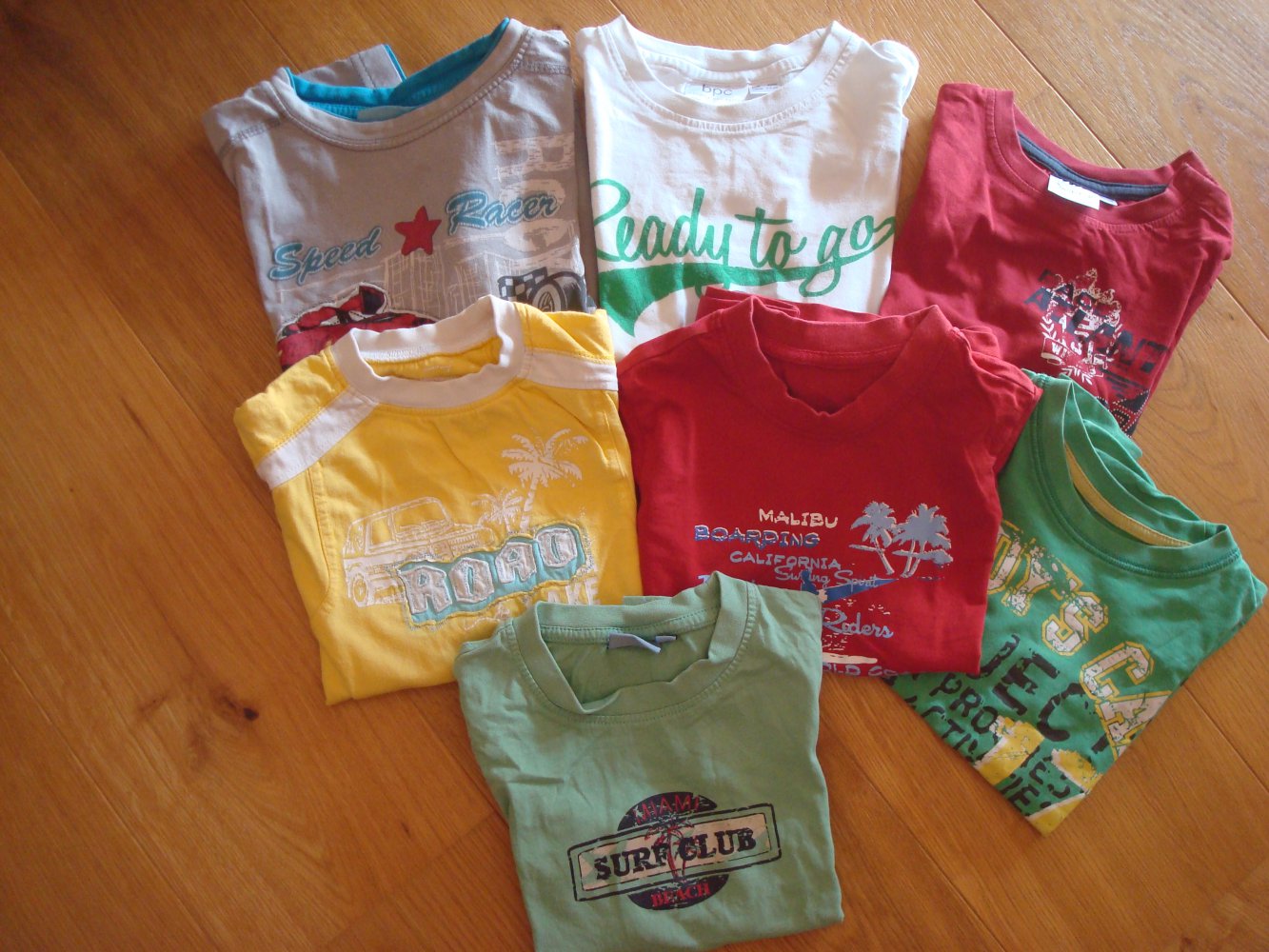 Shirts, T-Shirts, Paket 7 Stück