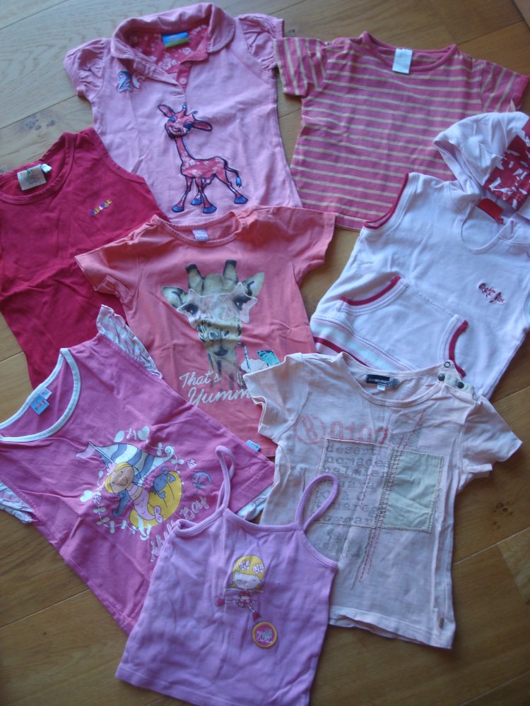 T-Shirts, Shirts 8 Stück für Mädchen