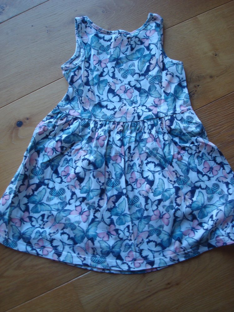 Kleid, Sommerkleid mit Schmetterlinegn von H&M