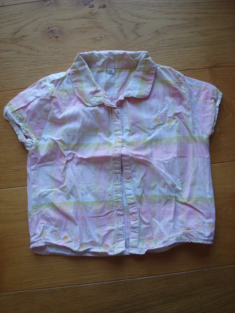 Bluse kurz, Kurzarmbluse, Sommerbluse