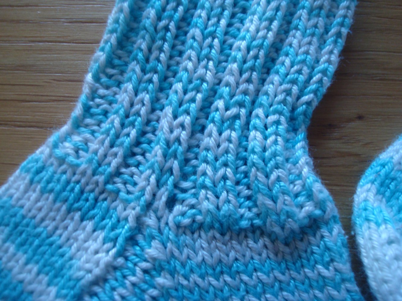 gestricke Socken handmade