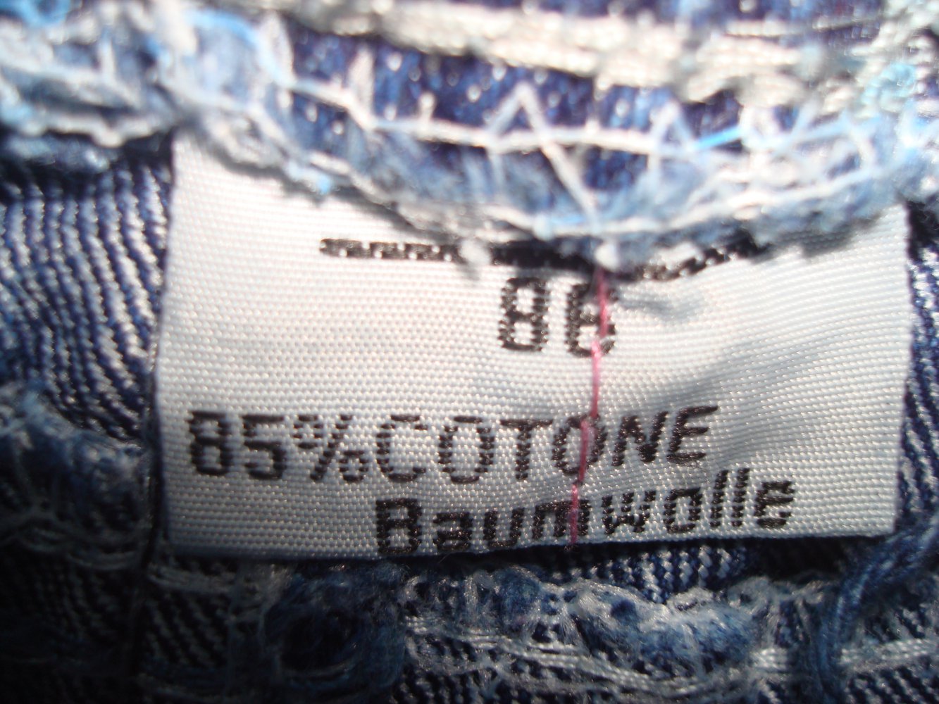 süße Hose, Jeans mit Pailetten und Stickerei