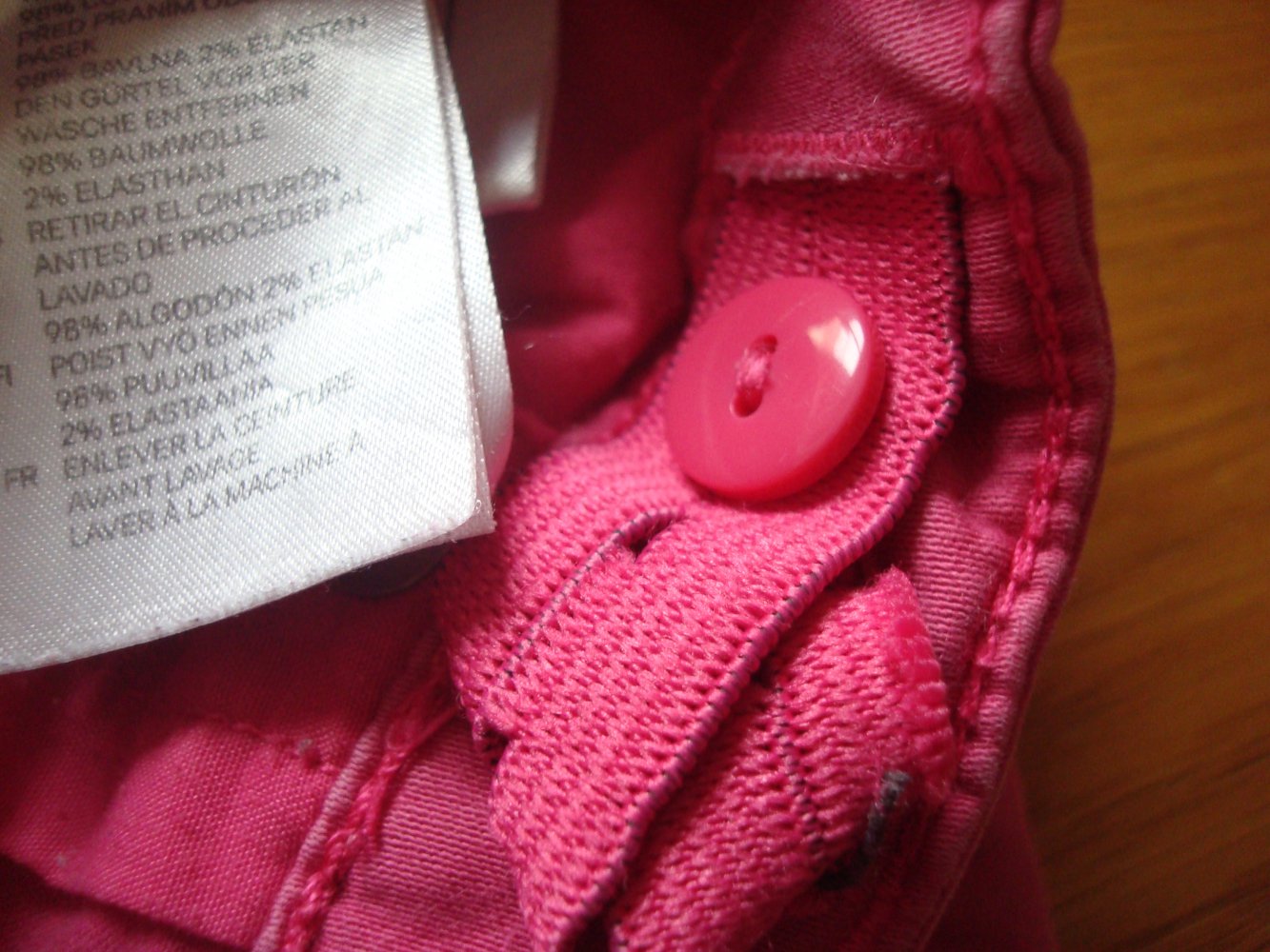 Hose kurz, kurze Hose mit verstellbarem Bund