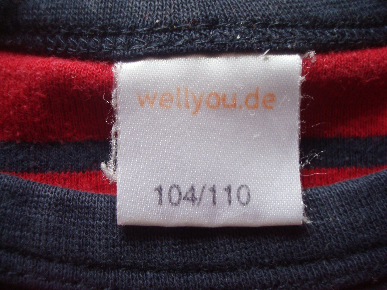 Shirt, Langarmshirt, Pullover 2 Stück gestreift